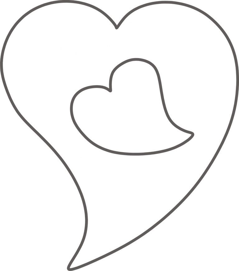 Вырезать сердечко из бумаги шаблоны: Шаблон Сердца Для Вырезания Из Бумаги Распечатать