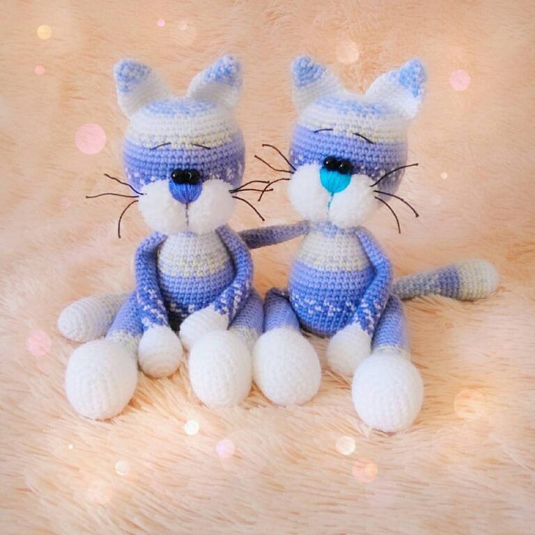 Связать котика крючком: Кота крючком, больше 200 схем и мастер