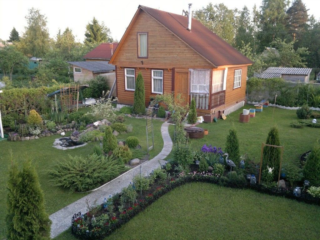 Ландшафтный дизайн загородного дома фотогалерея 5 соток: Ландшафтный дизайн участка 5 соток (32 фото) – особенности обустройства и зонирования