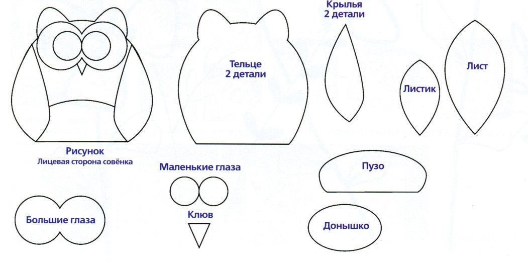 Игрушки совы своими руками выкройки фото схемы: Совы своими руками выкройки схемы (61 фото)