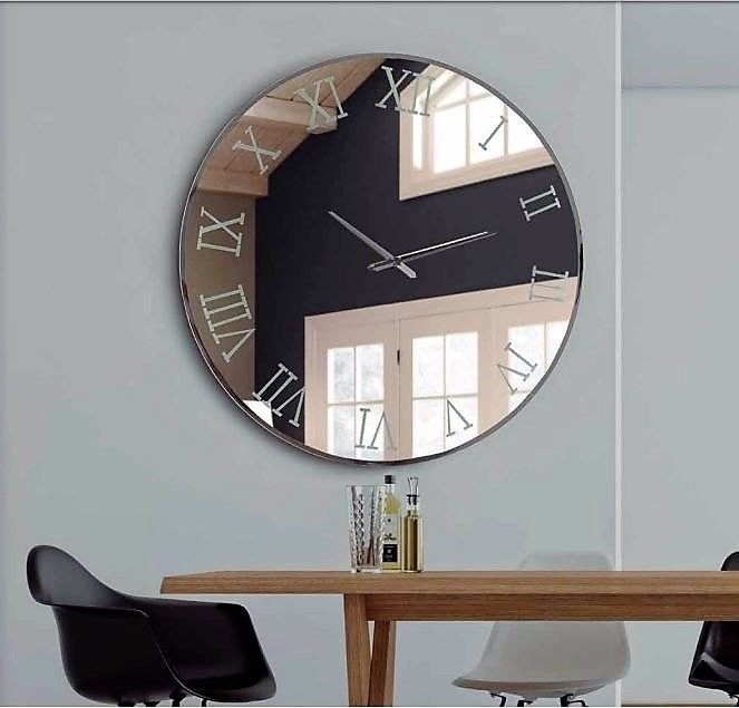 Часы своими руками из зеркала: Как из простого круглого зеркала сделать красивые стильные часы. Затраты минимальные и инструкция простая