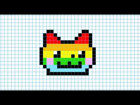 Рисунки по клеточкам очень легкие и красивые: Рисунки по клеточкам «Легкие» ☆ 1000 рисунков