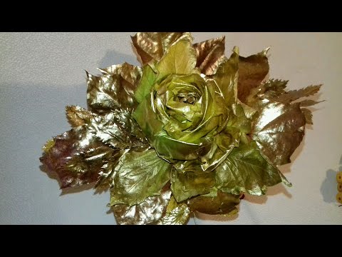Видео роза из кленового листа: TikTok - Make Your Day