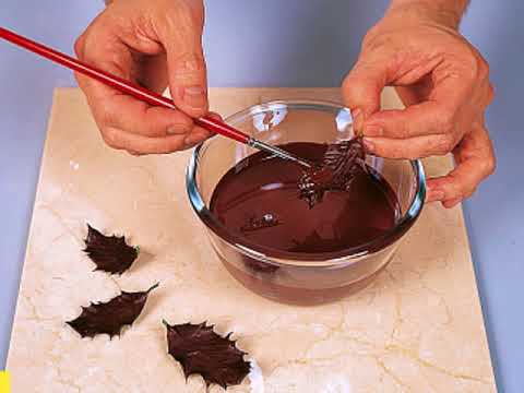 Украшение шоколадом в домашних условиях: фото, видео, как украсить торт шоколадом