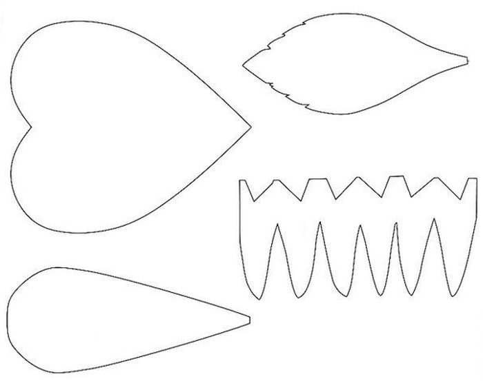 Как сделать лепесток из бумаги: 22 идеи с фото, шаблоны и схемы