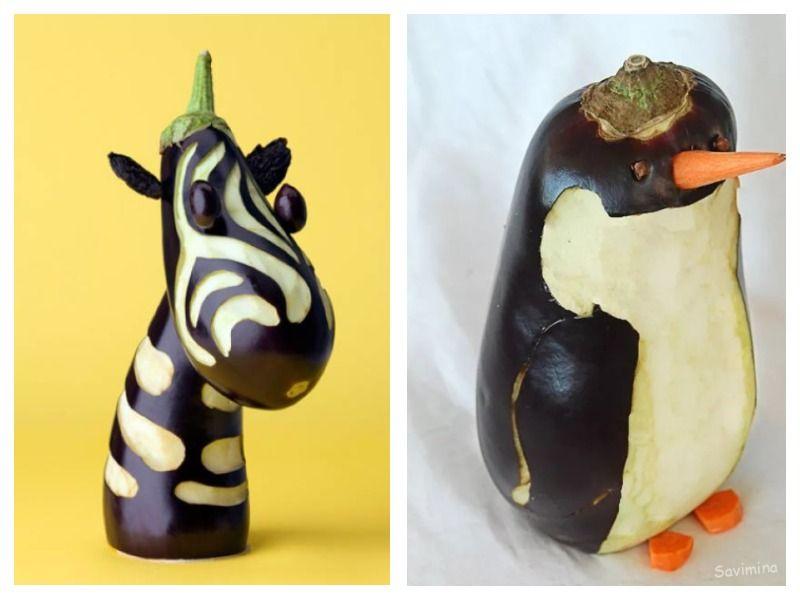 Кит из баклажана: Кит из баклажана | Food art, Amazing food art, Food sculpture