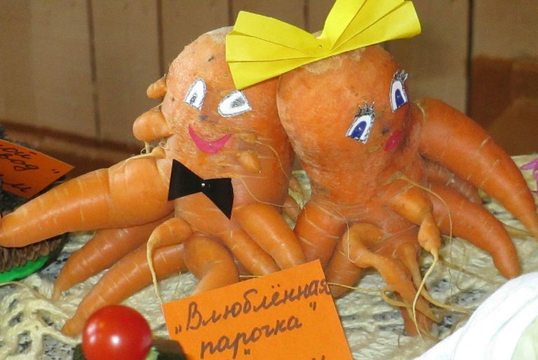 Поделка из морковки в садик: Поделки из моркови для детского сада