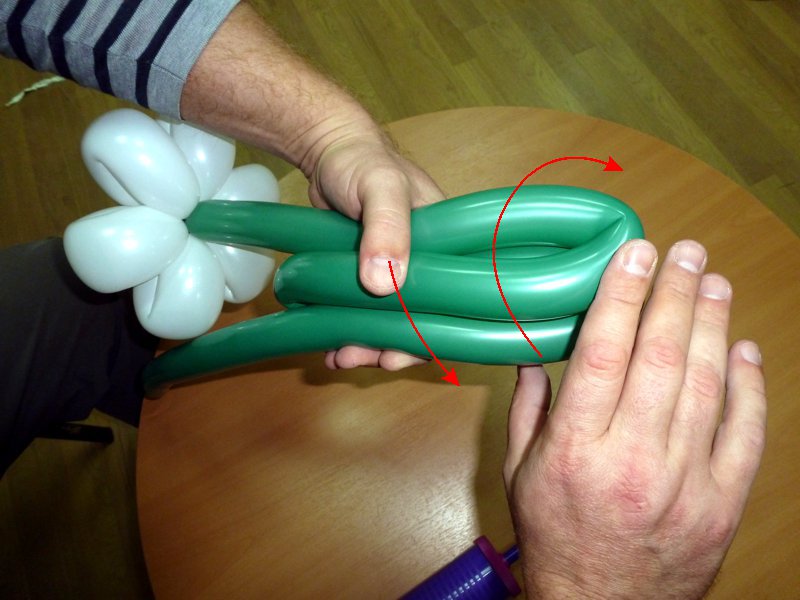 Сделать цветы из шариков: Как сделать цветок из шариков - советы специалистов | МегаШар