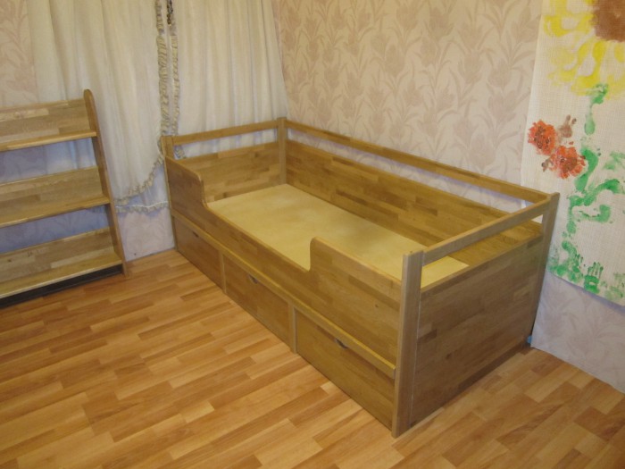 Детская кровать своими руками из фанеры: Кровать из фанеры - 153 чертежа с размерами + фото. Сделай сам!