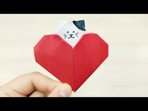 Как сделать из оригами сердечко: ОРИГАМИ СЕРДЦЕ | Tipos de origami, Instrucciones de origami, Tutorial de origami