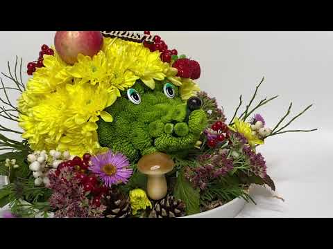 Цветочная композиция своими руками в детский сад из живых цветов: Поделка из живых цветов в детский сад своими руками (58 фото)