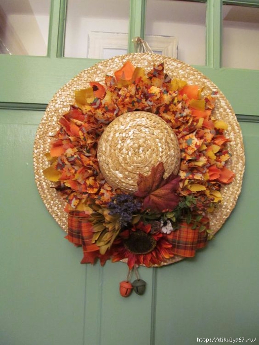 Как украсить осеннюю шляпу: Осенняя шляпа своими руками из разных материалов