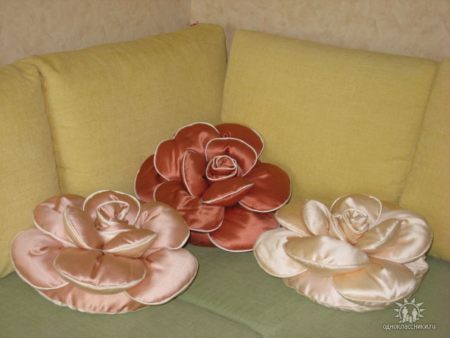Мастер класс розы из ткани для штор своими руками: Делаем розы из ткани для подхватов