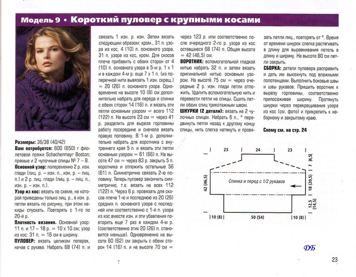 Свитер с косами на рукавах спицами описание: Свитер с косами спицами - 50 схем вязания с описанием и видео уроками, Вязание для женщин