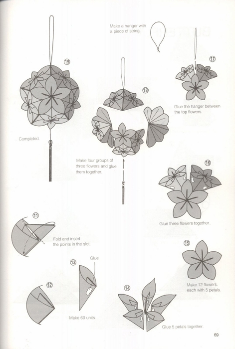 Схема из бумаги цветы: Цветы из бумаги - схемы и шаблоны для создания бумажных цветов