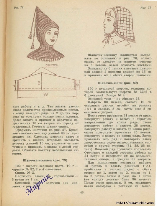 Как сшить шапку вязаную: Как правильно сшить шапку вязаную. Схемы с описанием работ для начинающих