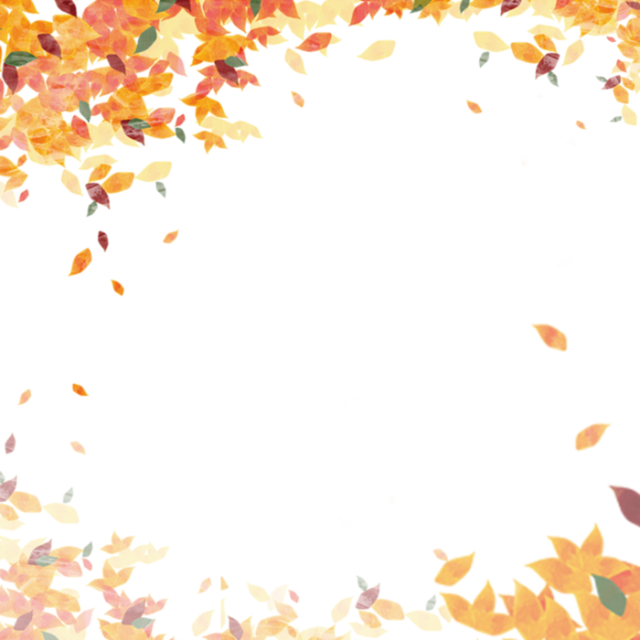 Фоторамка из осенних листьев: Рамка из осенних листьев