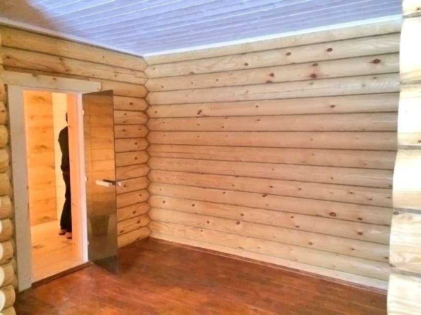 Баня из бруса фото из внутри: Бани из бруса фото. Фотографии объектов, этапов строительства бань из профилированного бруса. Фото внутри, отделка.