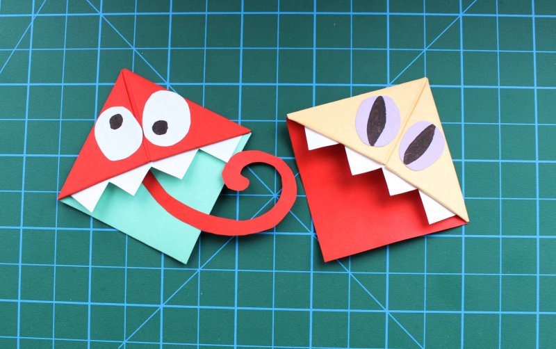 Закладки для книг из бумаги оригами: Закладка для книг оригами: мастер-класс