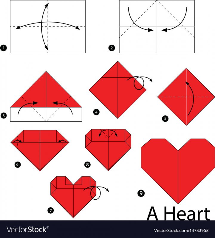 Оригами из бумаги простые поделки: Схемы простых оригами для вас и вашего ребенка (20 картинок) » Триникси