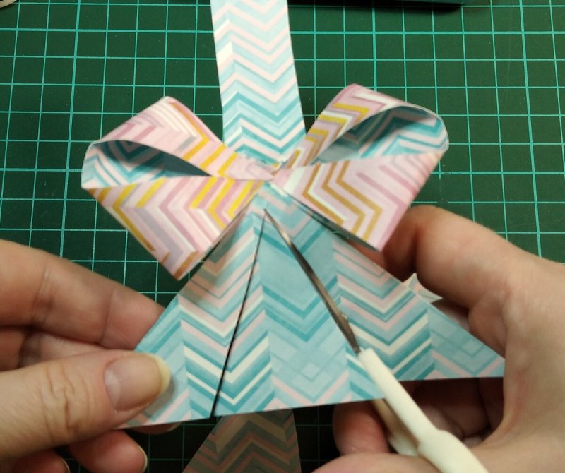 Банты из бумаги своими руками: шаблоны бантиков из упаковочной бумаги, на подарок, объемный, большой