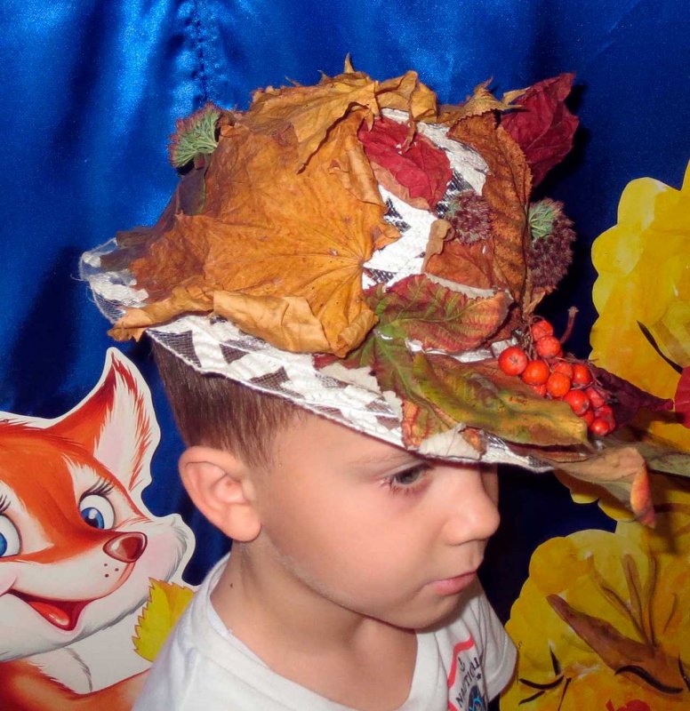 Шляпа своими руками осень: в детский сад и в школу. Волшебная шляпа своими руками на тему осени. Как сделать ее для красавицы и для мальчика?