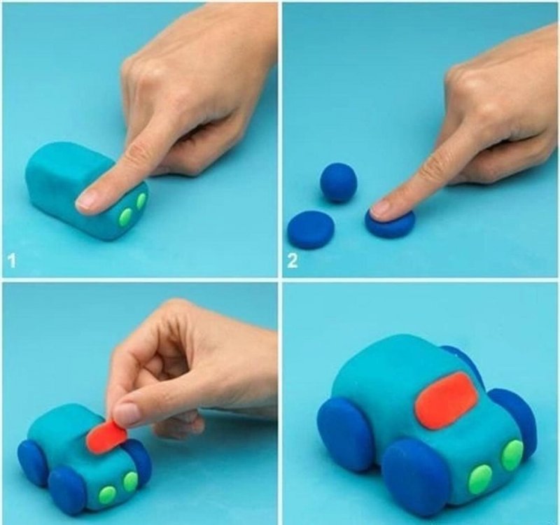 Лепим из пластилина для детей: Clay with DIY Instructions for Children, Teens, & Preschoolers
