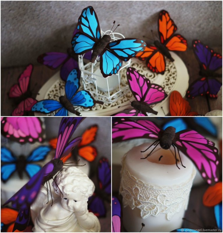 Бабочки из фоамирана: учимся делать красивых бабочек по мастер-классу для начинающих с шаблонами и фото примерами