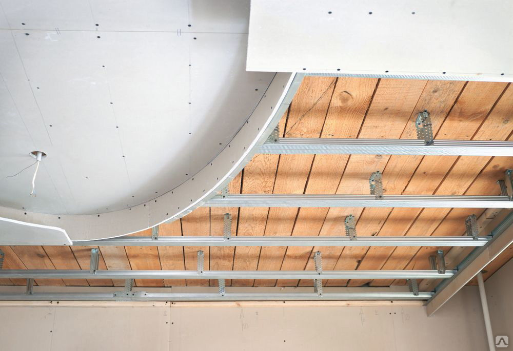 Потолок з гіпсокартону: Как сделать потолок из гипсокартона своими руками