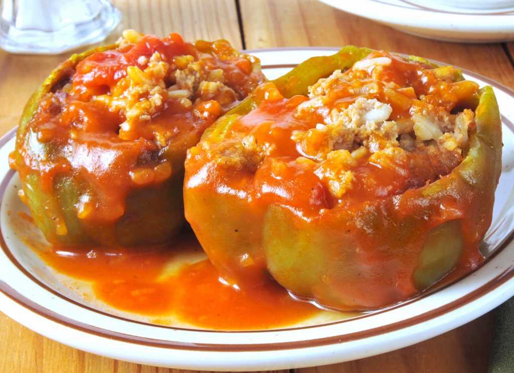Перец фаршированный с мясом рисом: Фаршированный перец с мясом и рисом в кастрюле, пошаговый рецепт с фото на 540 ккал