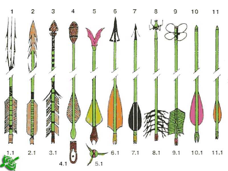 Своими руками стрелы: изготовление древка, оперения и наконечника