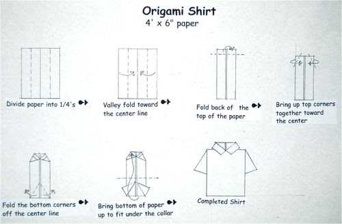 Как сделать из бумаги рубашку: Оригами рубашка с галстуком из бумаги: схема поделки для детей