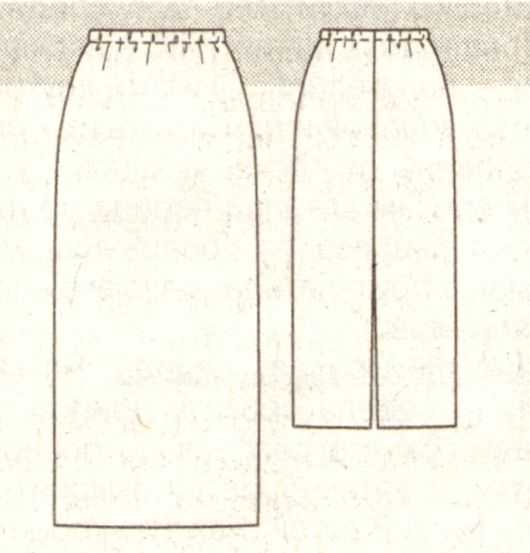 Прямая юбка выкройка на резинке: Прямая юбка на резинке. Пошагово. Для начинающих. Своими руками. Фото.
