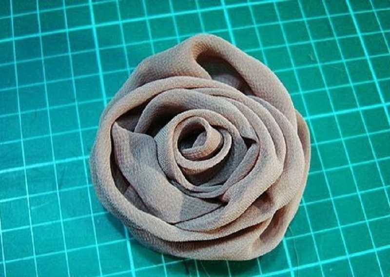 Розы крученые из лент: Делаем крученую розу из атласной ленты