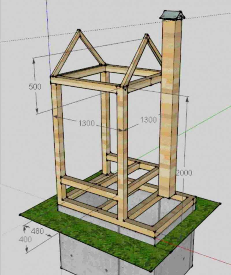 Чертежи уличного туалета с размерами: Чертеж дачного туалета, размеры и 3D модель