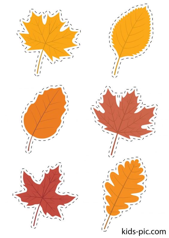 Листья аппликация из бумаги: Аппликация из бумаги осенние листья в вазе. Осенняя гирлянда из листьев деревьев