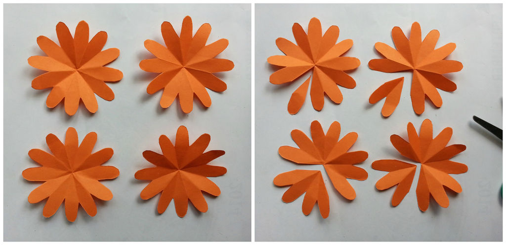 Как из бумаги вырезать цветок: Как вырезать цветы из бумаги своими руками?
