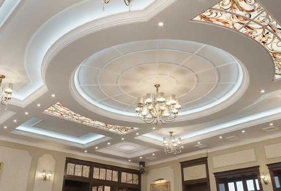 Дизайн гипсокартон потолок фото: Потолки из гипсокартона (80 фото) – Дизайн потолков для разных комнат