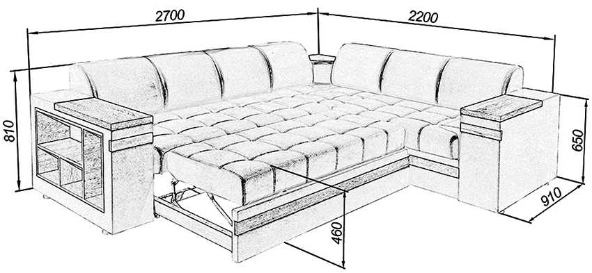 Диван чертежи: Хранилище чертежей диванов и кресел