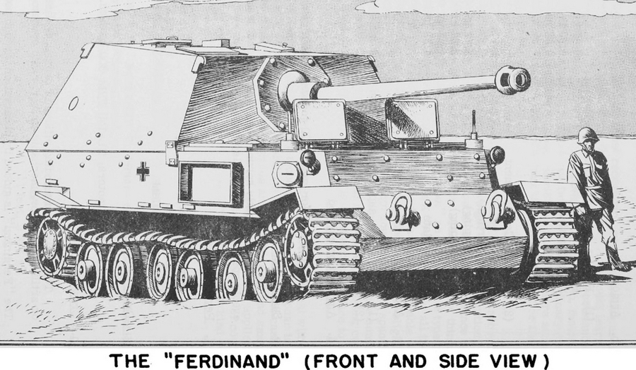 Самоходное орудие фердинанд: САУ Фердинанд (Элефант) Фото. Вооружение. Устройство