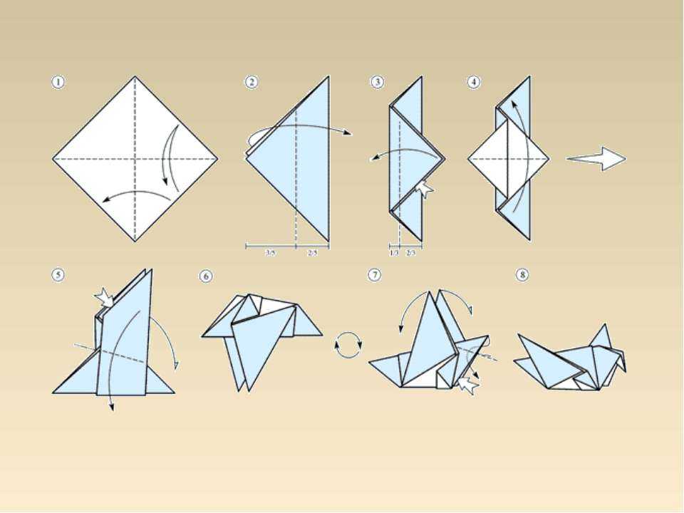 Оригами как делается: Как сделать из бумаги оригами и другие поделки