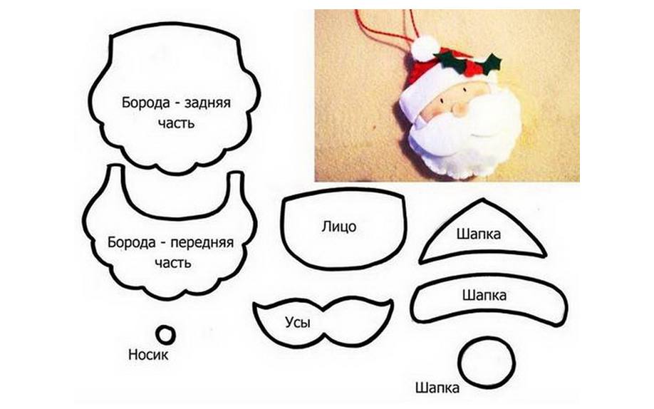 Поделки из фетра новогодние выкройки и схемы: Новогодние игрушки из фетра, поделки елочные игрушки из фетра своими руками выкройки и шаблоны
