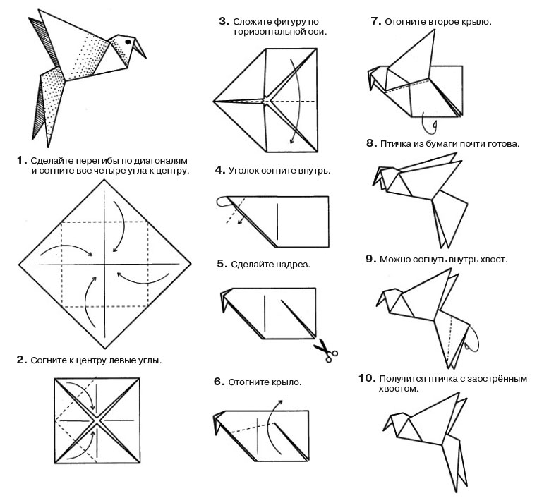 Оригами как сделать поэтапно: 50 вариантов с фото как сделать оригами