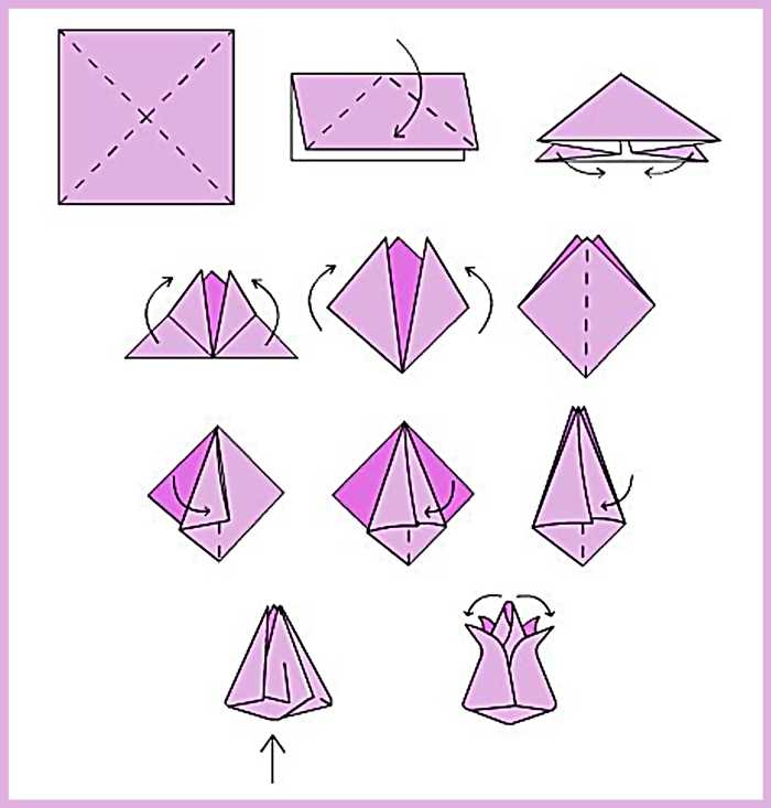 Как сделать из бумаги оригами видео цветы: 🌹Простая роза из бумаги | Оригами — бумажные цветы. смотреть онлайн видео от OriGami Bro | Поделки из бумаги