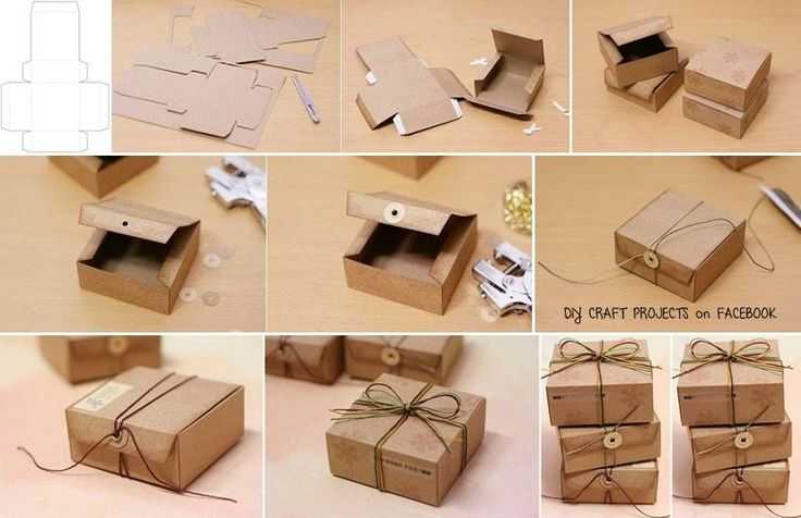 Сделать коробку своими руками из картона: 4 мастер-класса + видео — BurdaStyle.ru