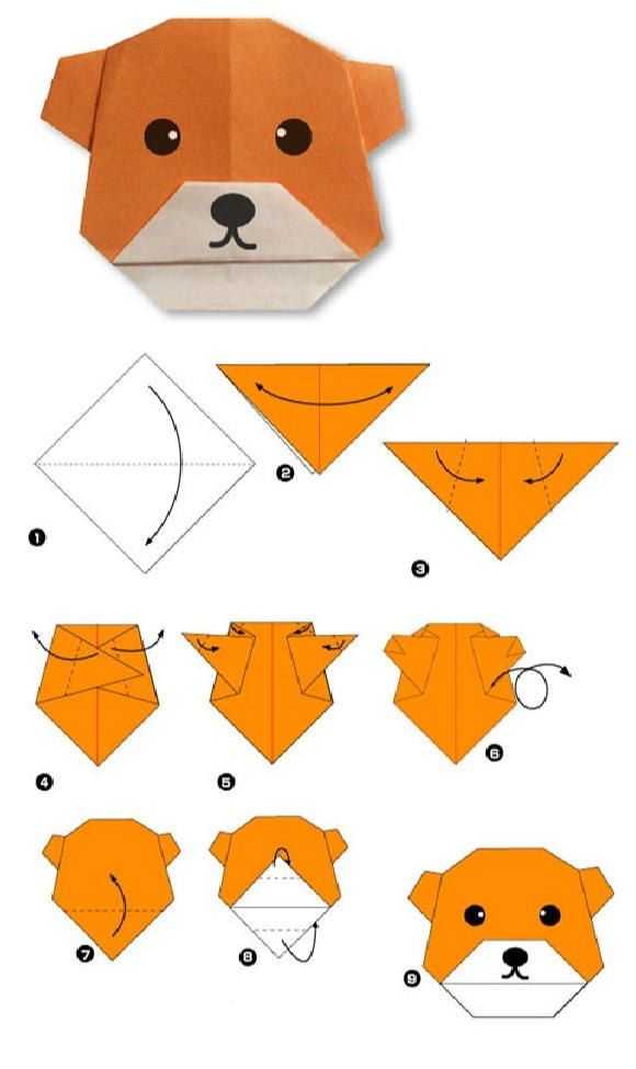 Самое простое оригами для детей: Оригами для детей: 12 простых схем оригами из бумаги для детей