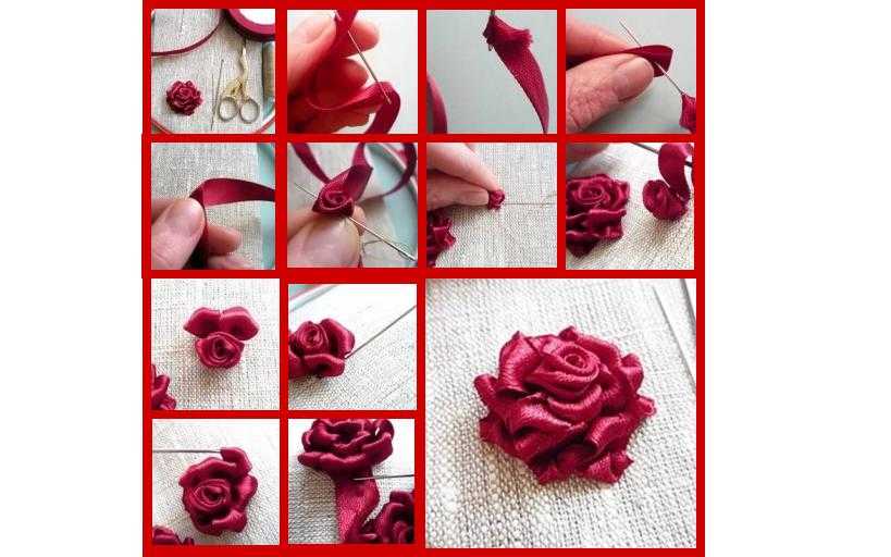 Вышивка лентами роза мастер класс для начинающих пошагово: мастер класс с пошаговым фото и видео