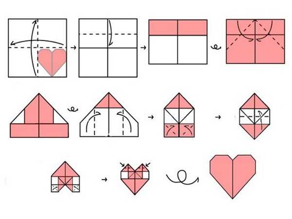 Как сделать сердечки из бумаги: Оригами сердце без клея и ножниц Как сделать сердечко маме из бумаги своими руками А4 ОРИГАМИ - YouTube