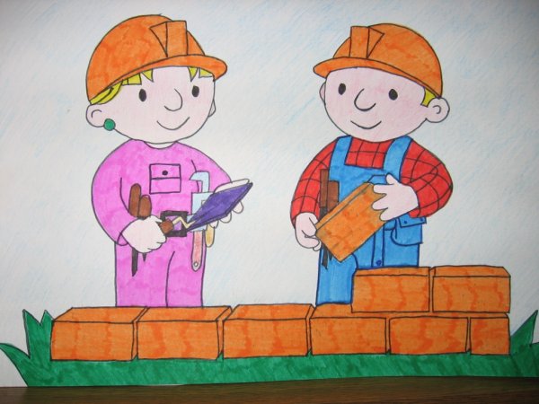 Поделка профессии строитель своими руками: Дома.проект профессия строитель.детский сад 4 года