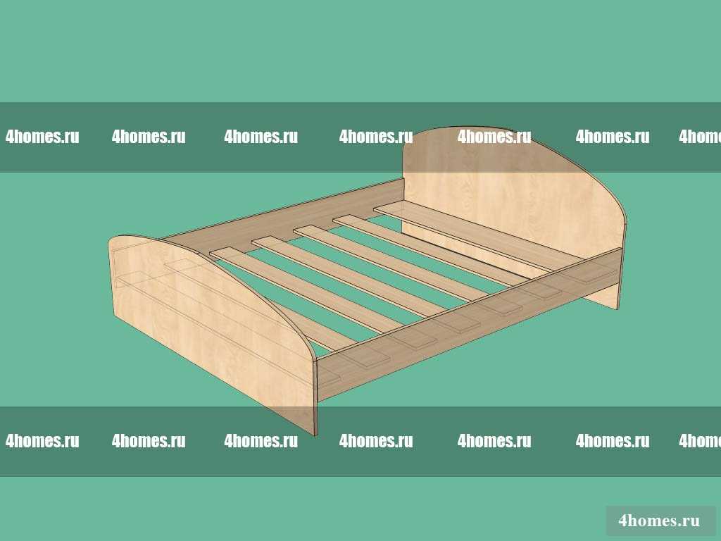 Кровать сделать своими руками чертежи: 820 чертежей с размерами, схемами и эскизами